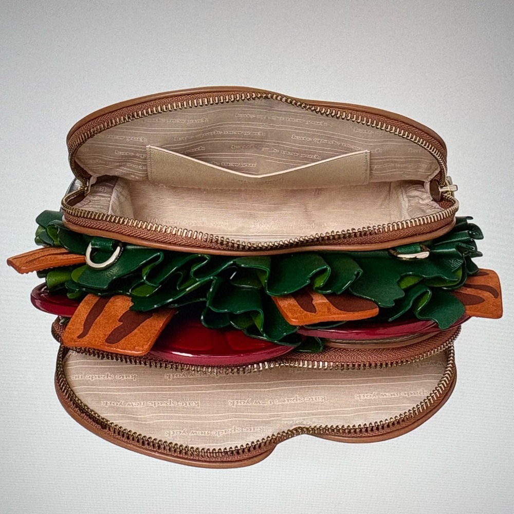 🥪 🥒🥪 KATE SPADE GLAMWICH  3D SANDWICH CROSSBODY BAG 🥪 NWT 🥪🥒🥪 - Picture 10 of 16